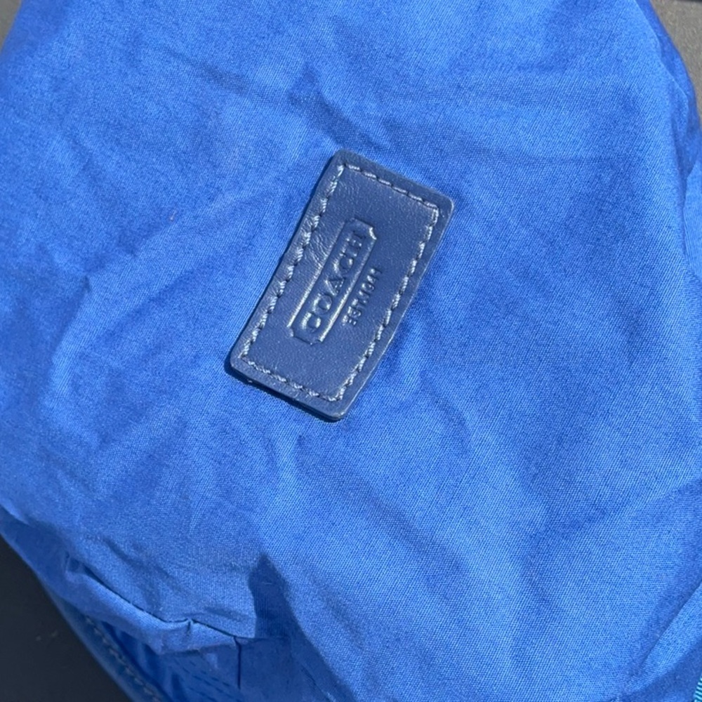 Vintage Coach Blue Bucket Hat NWT - Picture 9 of 10